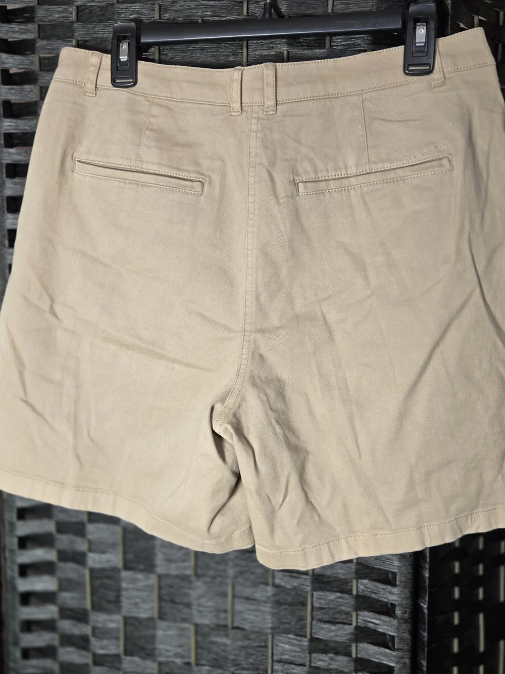 J. Crew Women's Khaki Casual Chino Shorts Size 10